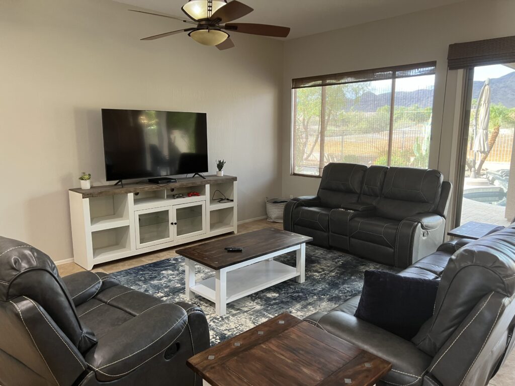 Airbnb Clean Livingroom